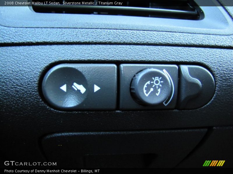 Silverstone Metallic / Titanium Gray 2008 Chevrolet Malibu LT Sedan