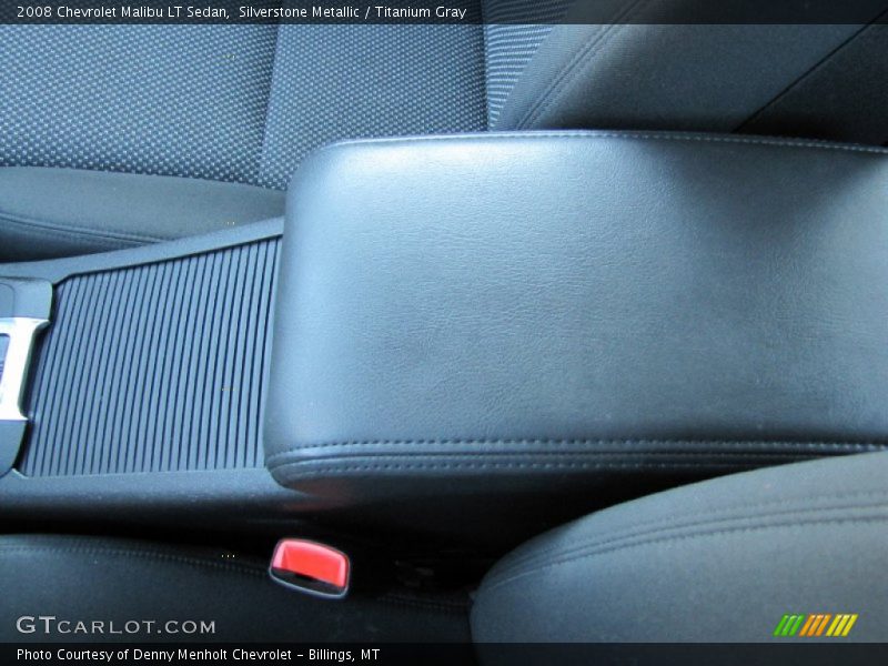 Silverstone Metallic / Titanium Gray 2008 Chevrolet Malibu LT Sedan