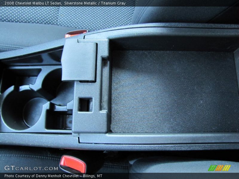 Silverstone Metallic / Titanium Gray 2008 Chevrolet Malibu LT Sedan