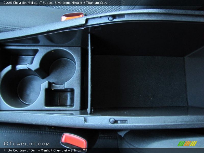 Silverstone Metallic / Titanium Gray 2008 Chevrolet Malibu LT Sedan
