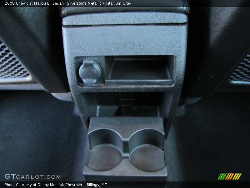 Silverstone Metallic / Titanium Gray 2008 Chevrolet Malibu LT Sedan