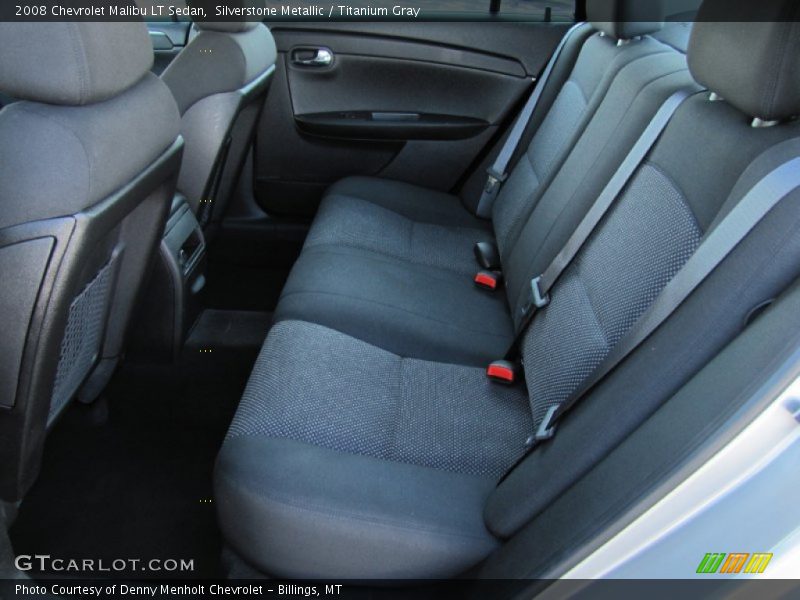 Silverstone Metallic / Titanium Gray 2008 Chevrolet Malibu LT Sedan