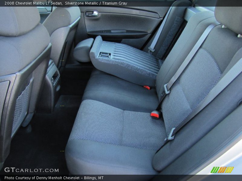 Silverstone Metallic / Titanium Gray 2008 Chevrolet Malibu LT Sedan
