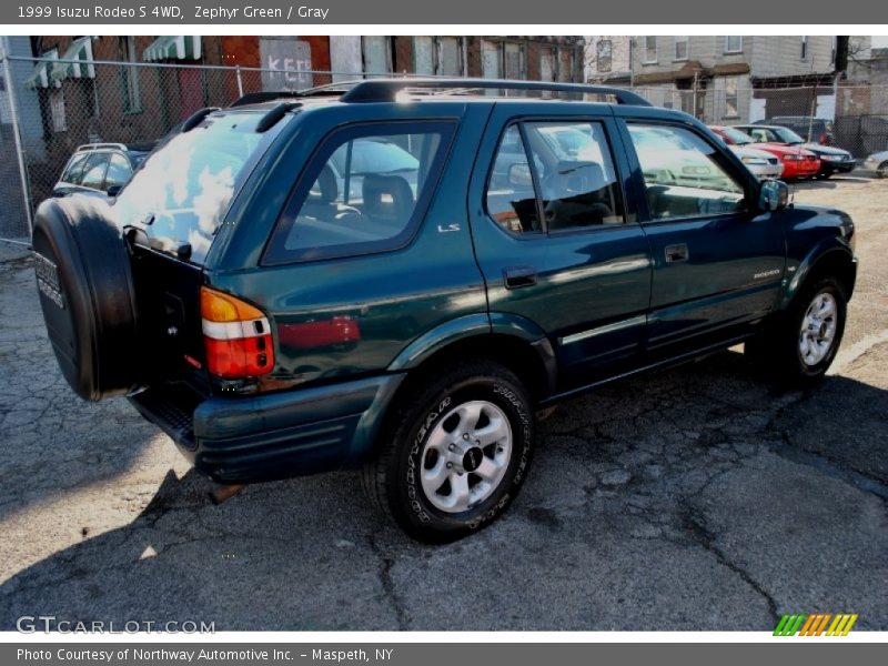 Zephyr Green / Gray 1999 Isuzu Rodeo S 4WD