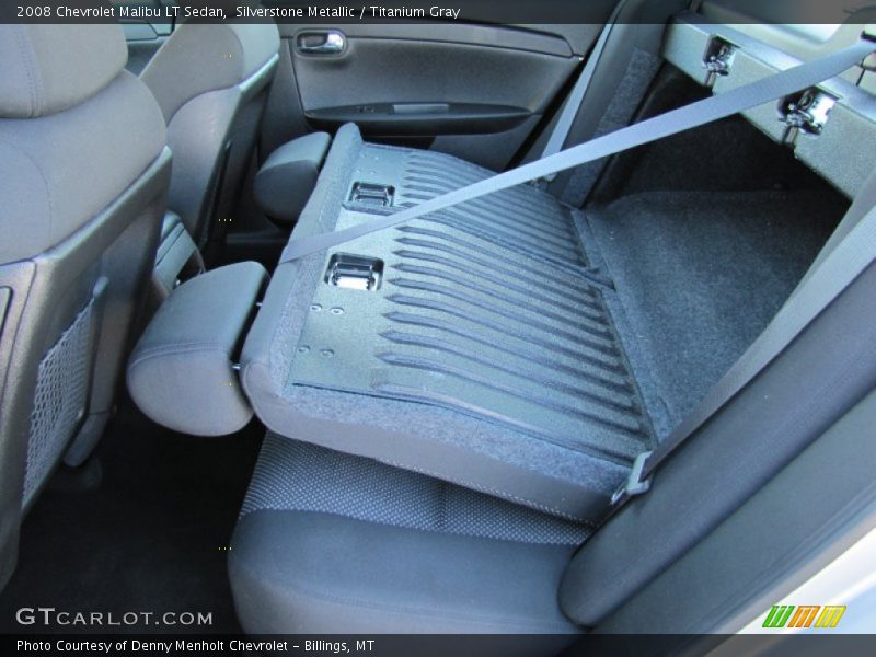 Silverstone Metallic / Titanium Gray 2008 Chevrolet Malibu LT Sedan