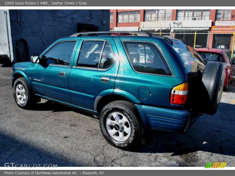 Zephyr Green / Gray 1999 Isuzu Rodeo S 4WD