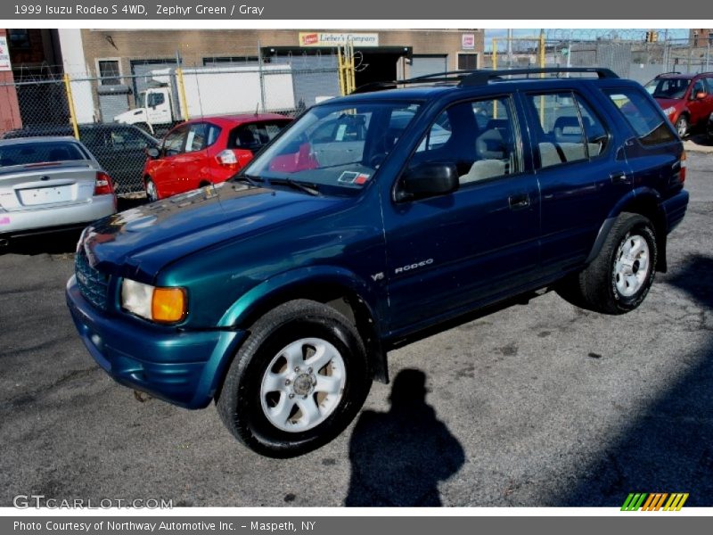 Zephyr Green / Gray 1999 Isuzu Rodeo S 4WD