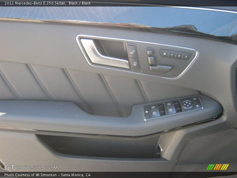 Black / Black 2012 Mercedes-Benz E 350 Sedan