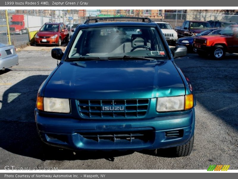 Zephyr Green / Gray 1999 Isuzu Rodeo S 4WD