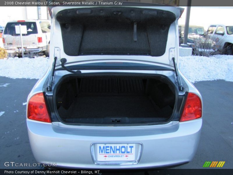 Silverstone Metallic / Titanium Gray 2008 Chevrolet Malibu LT Sedan