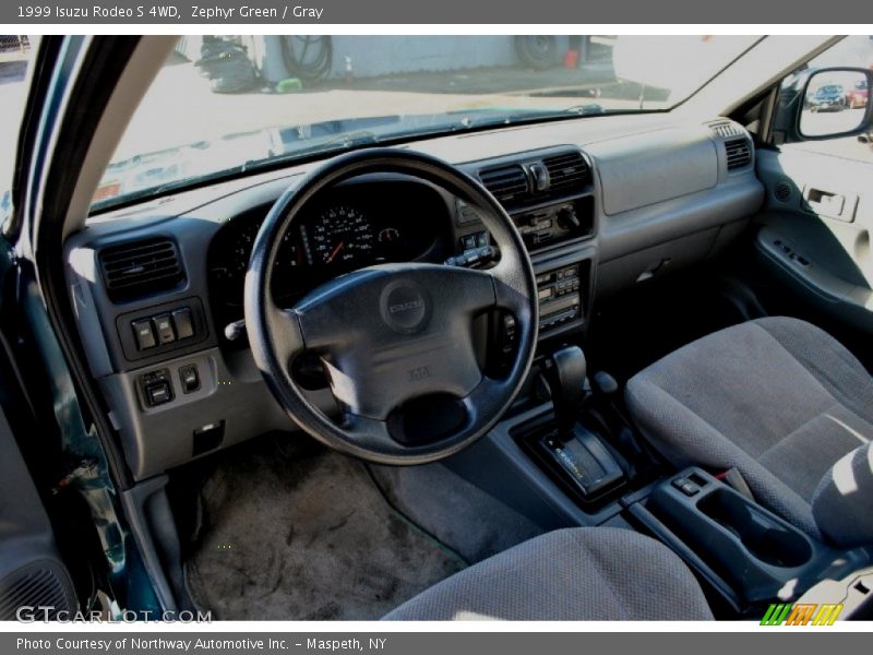 Zephyr Green / Gray 1999 Isuzu Rodeo S 4WD