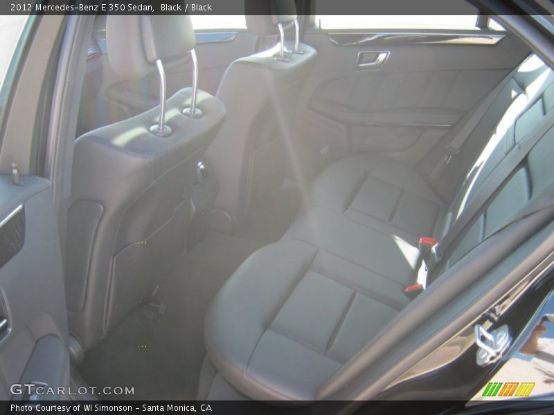 Black / Black 2012 Mercedes-Benz E 350 Sedan