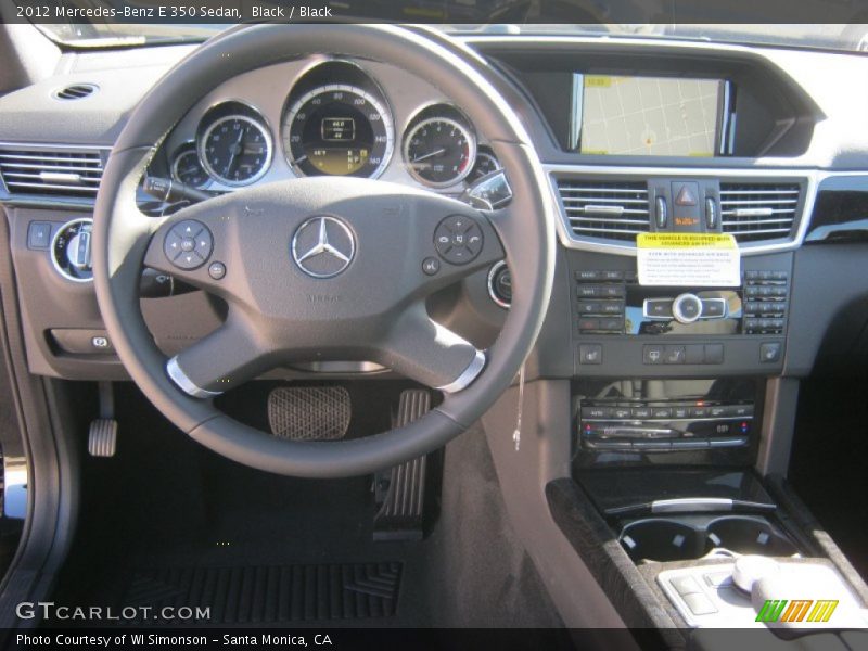 Black / Black 2012 Mercedes-Benz E 350 Sedan