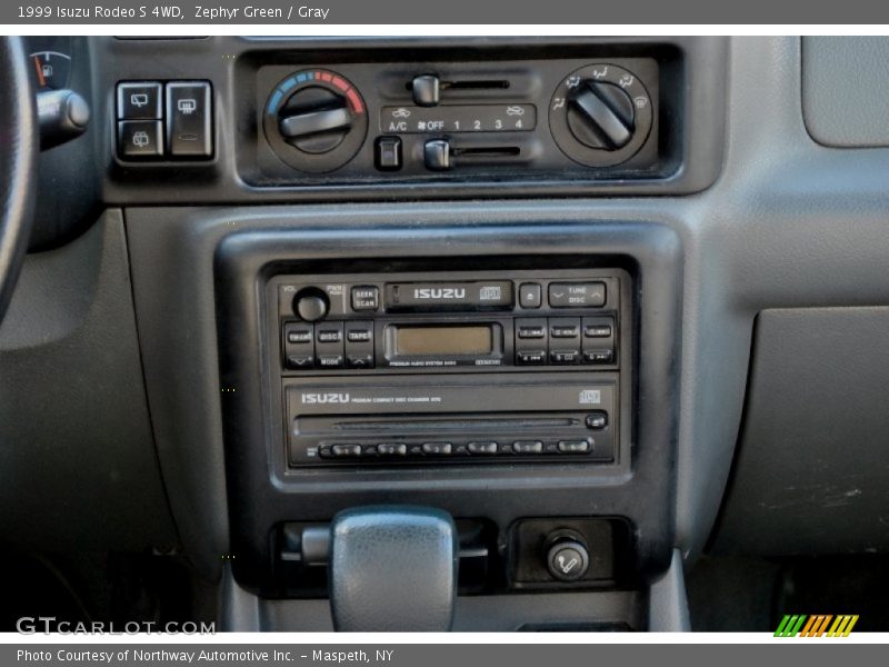 Zephyr Green / Gray 1999 Isuzu Rodeo S 4WD