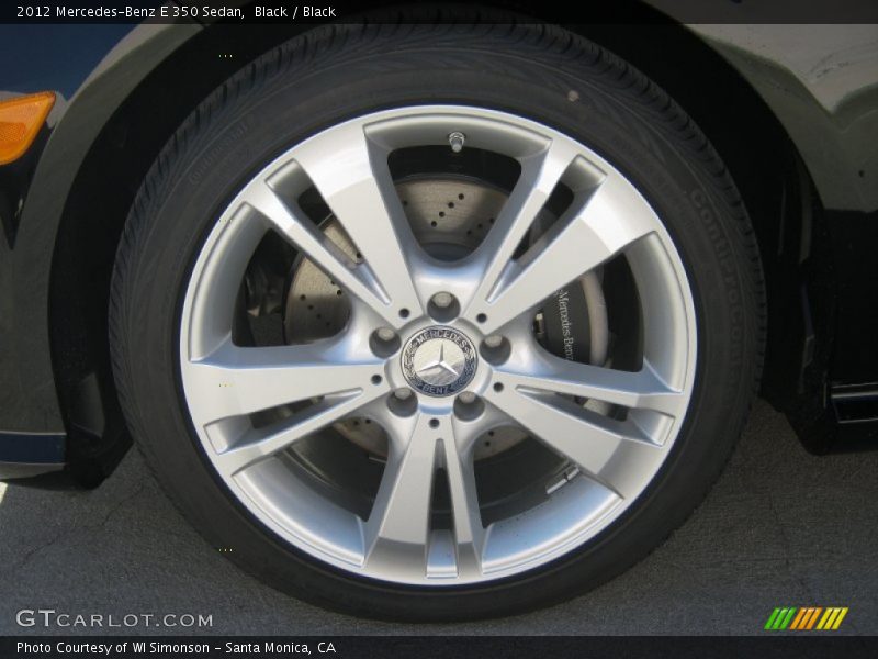 Black / Black 2012 Mercedes-Benz E 350 Sedan