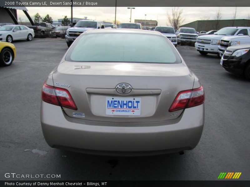 Desert Sand Mica / Bisque 2008 Toyota Camry LE