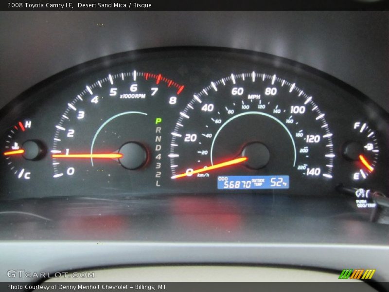 Desert Sand Mica / Bisque 2008 Toyota Camry LE