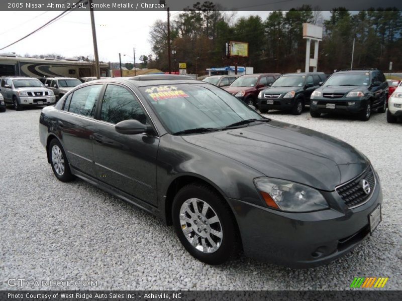 Smoke Metallic / Charcoal 2005 Nissan Altima 2.5 SL