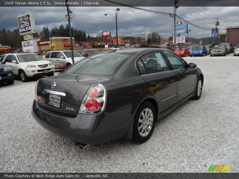 Smoke Metallic / Charcoal 2005 Nissan Altima 2.5 SL