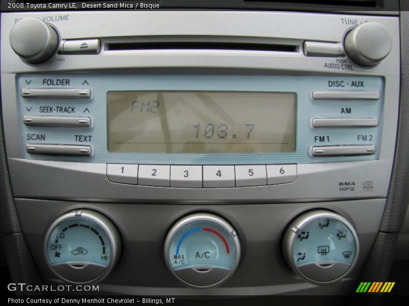 Desert Sand Mica / Bisque 2008 Toyota Camry LE