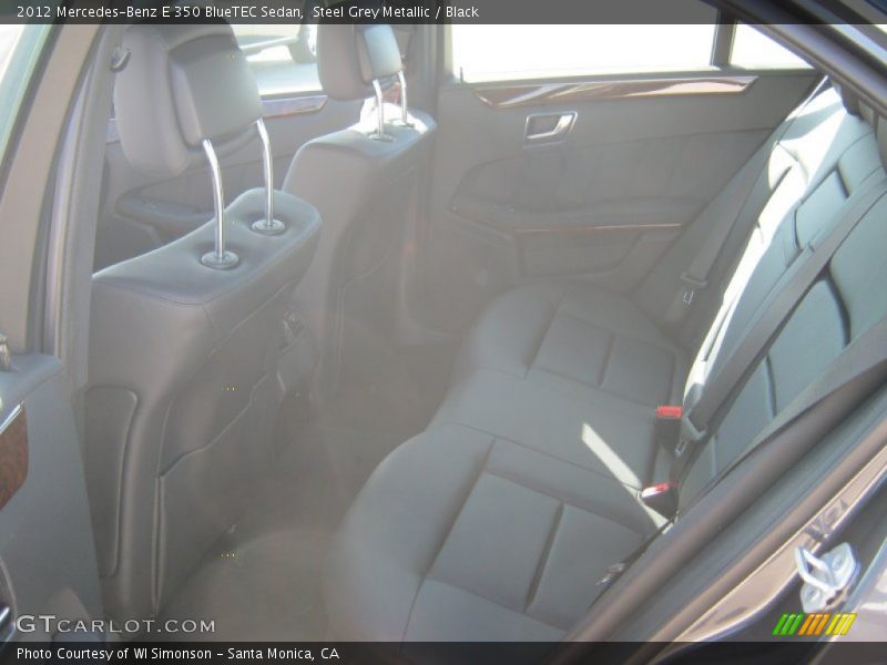 Steel Grey Metallic / Black 2012 Mercedes-Benz E 350 BlueTEC Sedan