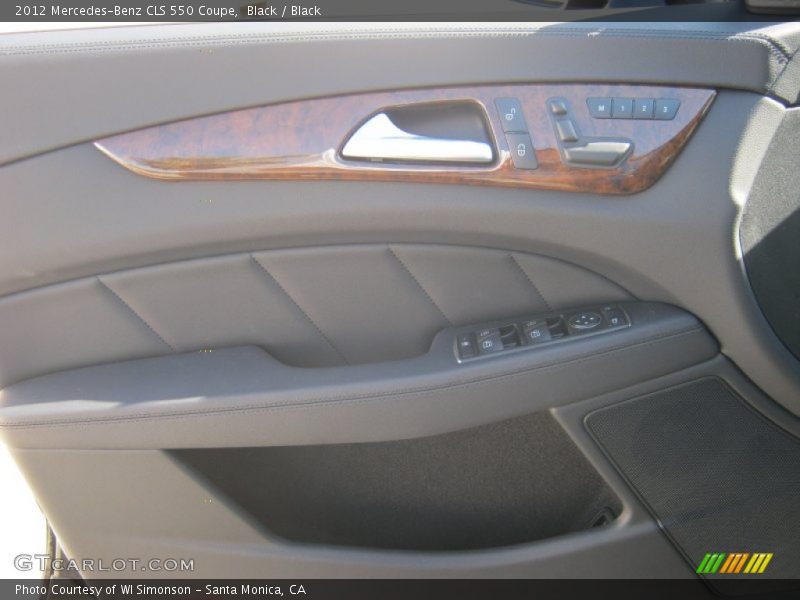 Black / Black 2012 Mercedes-Benz CLS 550 Coupe