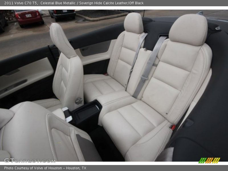 Rear Seat of 2011 C70 T5