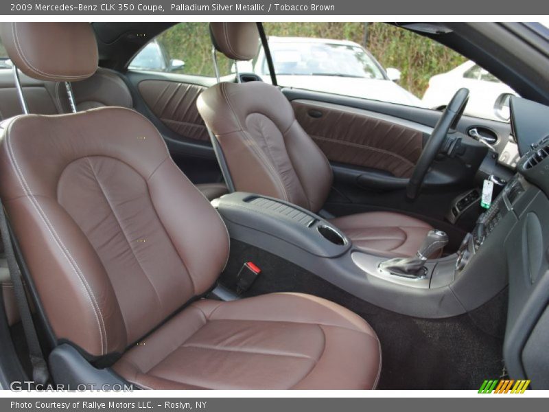 2009 CLK 350 Coupe Tobacco Brown Interior