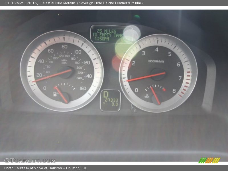  2011 C70 T5 T5 Gauges