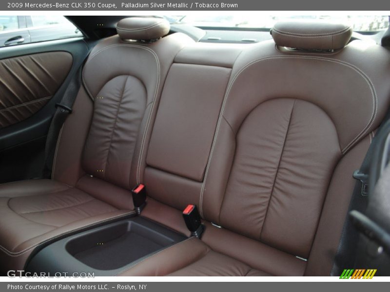Rear Seat of 2009 CLK 350 Coupe
