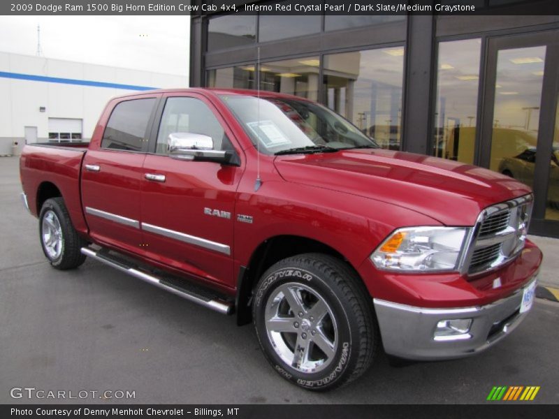 Front 3/4 View of 2009 Ram 1500 Big Horn Edition Crew Cab 4x4