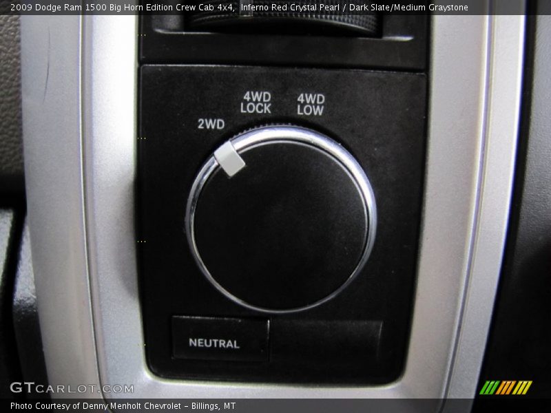 Inferno Red Crystal Pearl / Dark Slate/Medium Graystone 2009 Dodge Ram 1500 Big Horn Edition Crew Cab 4x4