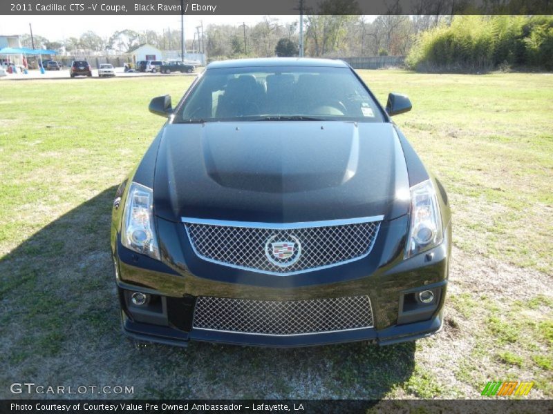 Black Raven / Ebony 2011 Cadillac CTS -V Coupe