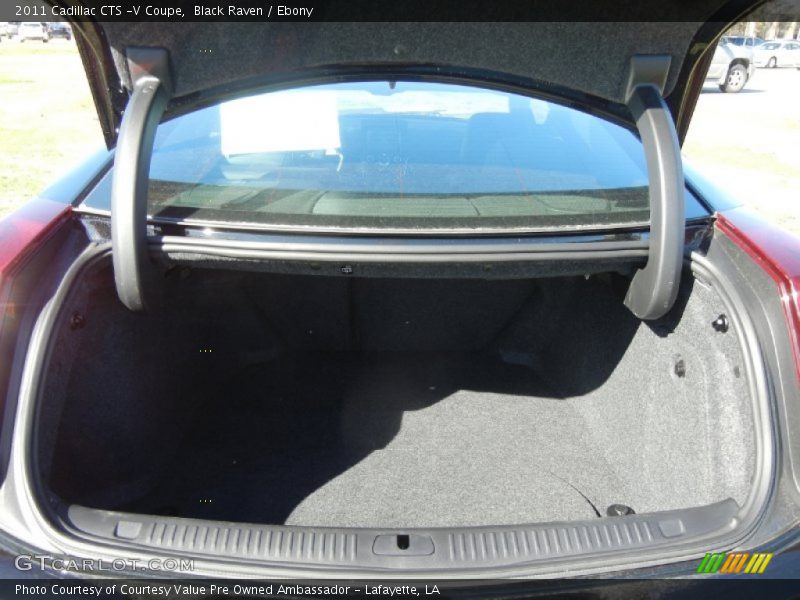  2011 CTS -V Coupe Trunk