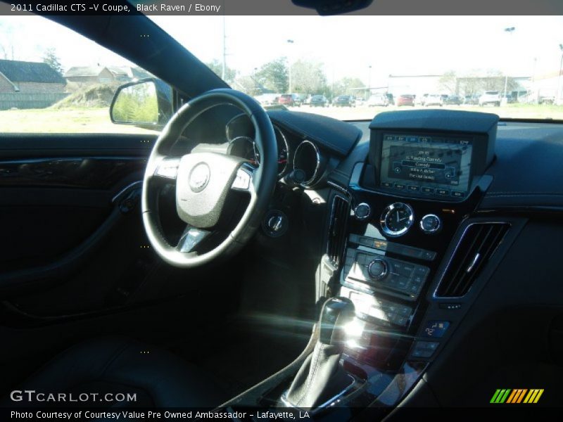 Black Raven / Ebony 2011 Cadillac CTS -V Coupe