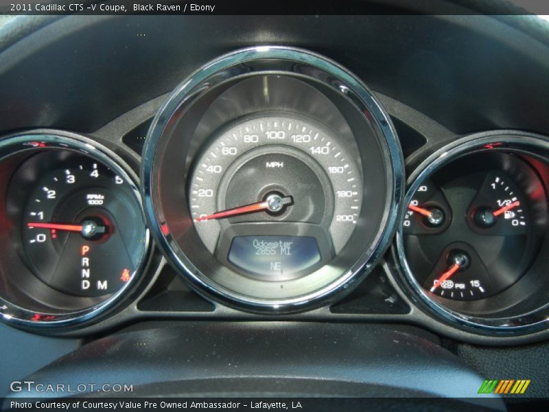  2011 CTS -V Coupe -V Coupe Gauges