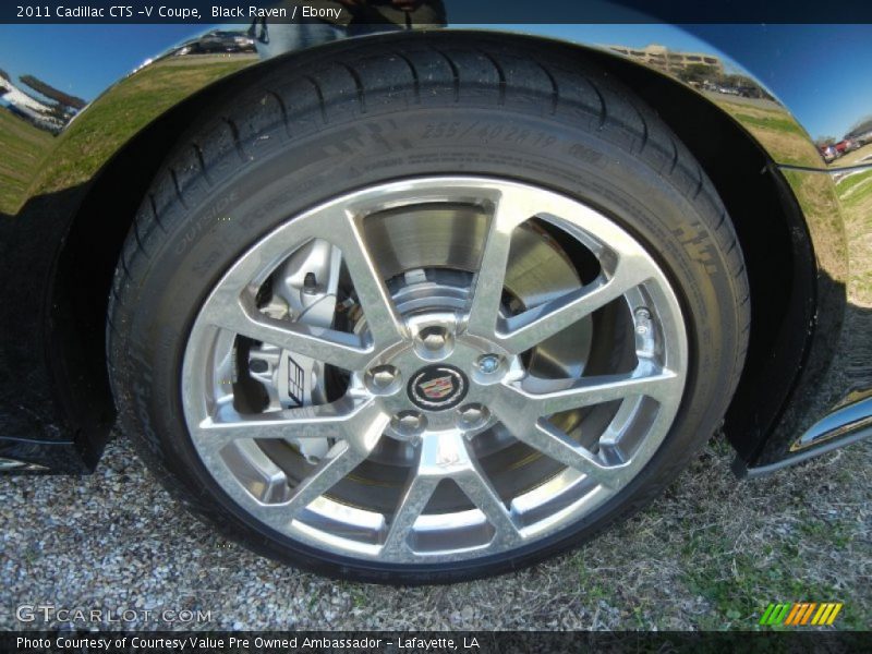  2011 CTS -V Coupe Wheel