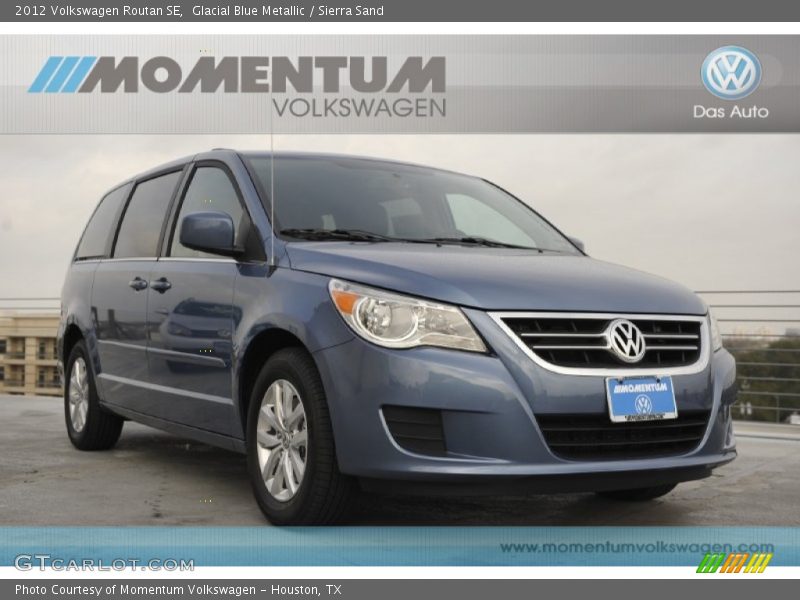 Glacial Blue Metallic / Sierra Sand 2012 Volkswagen Routan SE