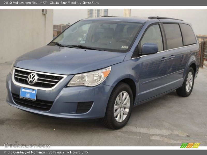 Glacial Blue Metallic / Sierra Sand 2012 Volkswagen Routan SE