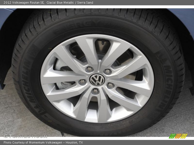 Glacial Blue Metallic / Sierra Sand 2012 Volkswagen Routan SE