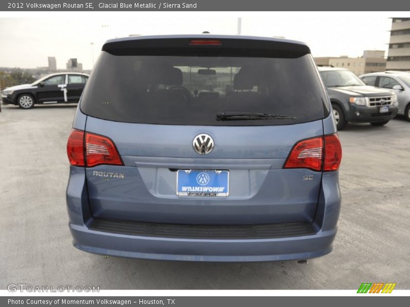 Glacial Blue Metallic / Sierra Sand 2012 Volkswagen Routan SE