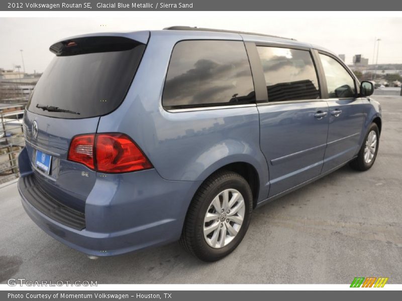 Glacial Blue Metallic / Sierra Sand 2012 Volkswagen Routan SE