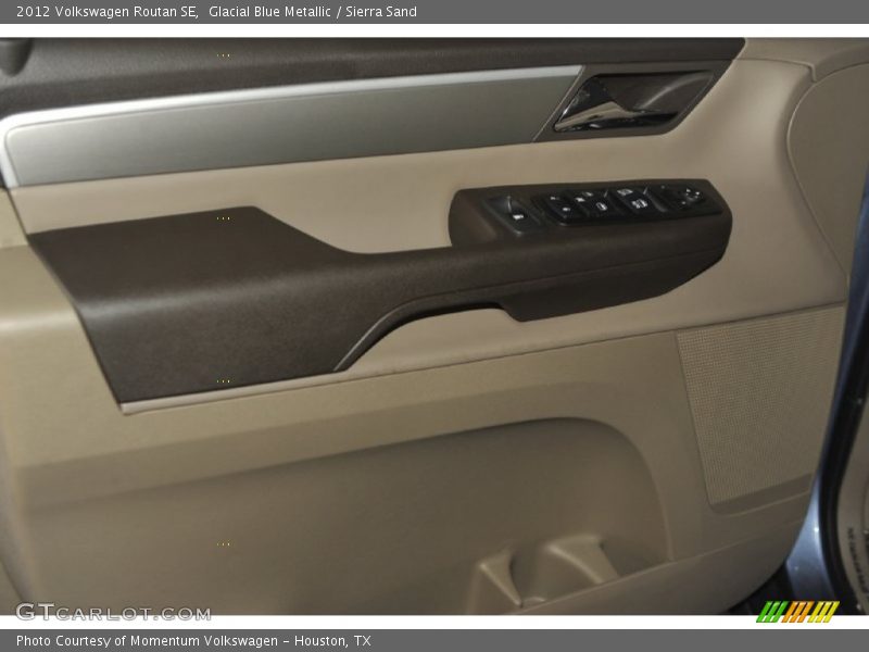 Glacial Blue Metallic / Sierra Sand 2012 Volkswagen Routan SE