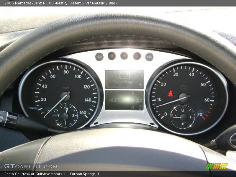 Desert Silver Metallic / Black 2006 Mercedes-Benz R 500 4Matic