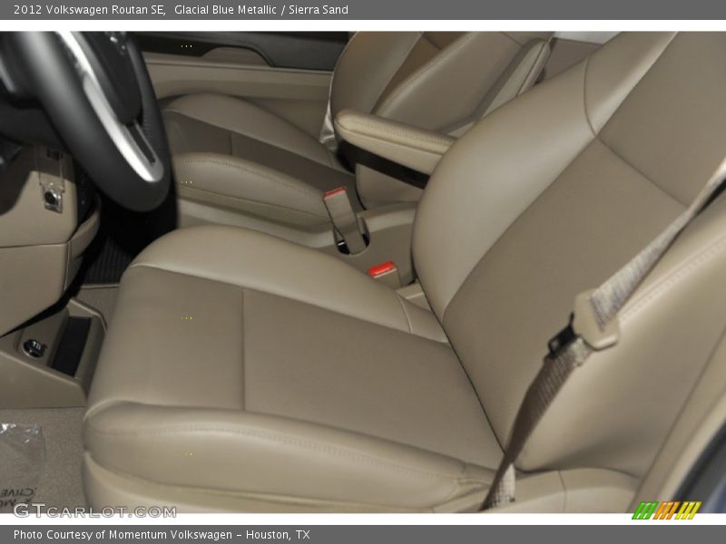 Glacial Blue Metallic / Sierra Sand 2012 Volkswagen Routan SE