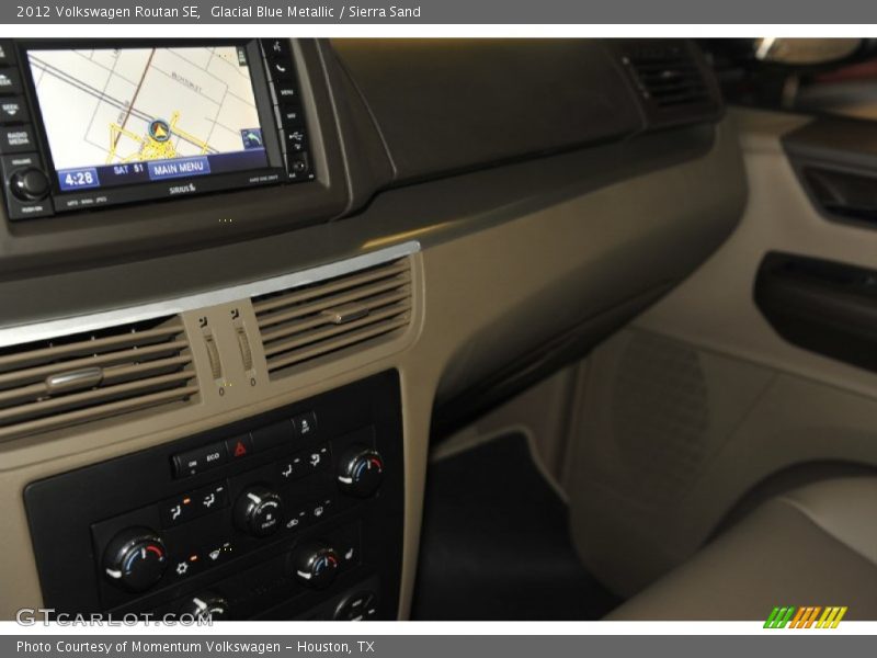 Glacial Blue Metallic / Sierra Sand 2012 Volkswagen Routan SE