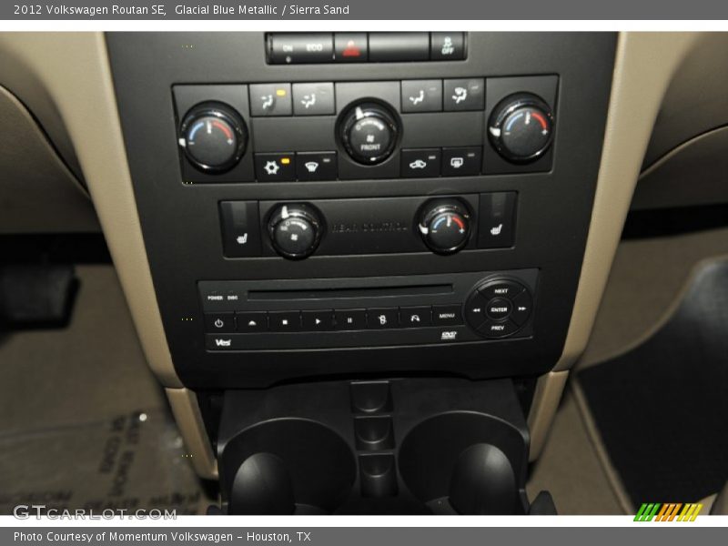 Glacial Blue Metallic / Sierra Sand 2012 Volkswagen Routan SE