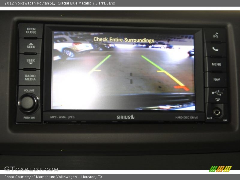 Glacial Blue Metallic / Sierra Sand 2012 Volkswagen Routan SE