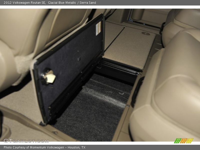 Glacial Blue Metallic / Sierra Sand 2012 Volkswagen Routan SE