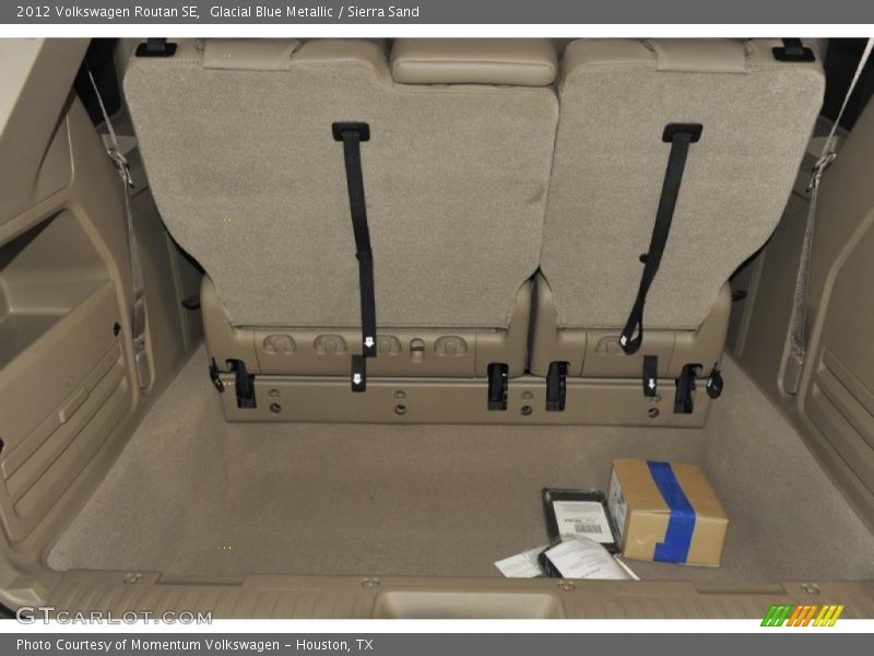 Glacial Blue Metallic / Sierra Sand 2012 Volkswagen Routan SE